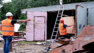 Демонтаж гаражей в Ахтубинске, цена от 1768 руб. – услуги под ключ от 2Землекопа-Хтб